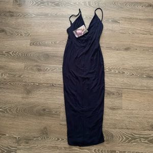 MIDI NAVY DRESS, new with tags.